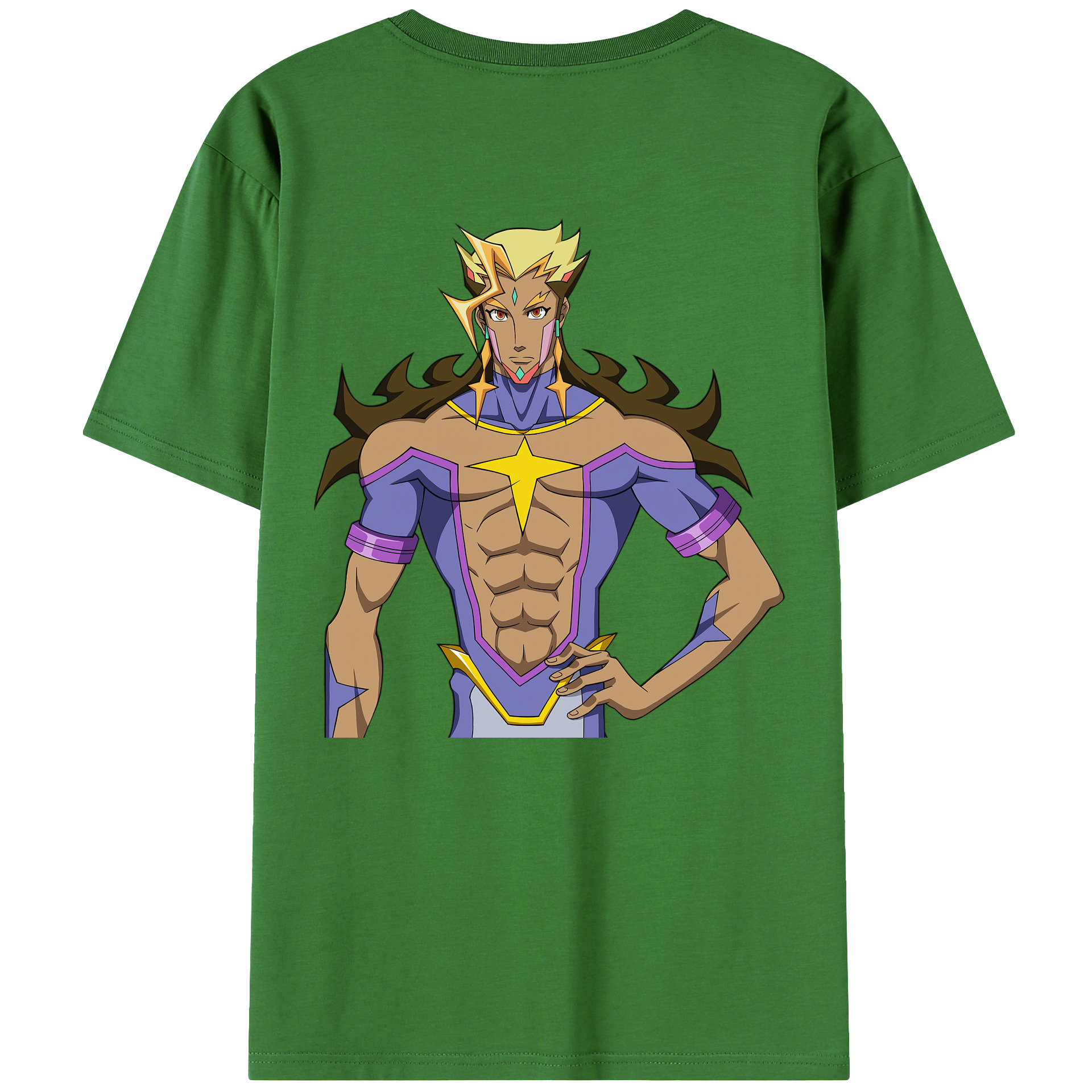 （画像用） 遊☆戯☆王 Yu-Gi-Oh! レディース半袖Tシャツ(バックプリント)